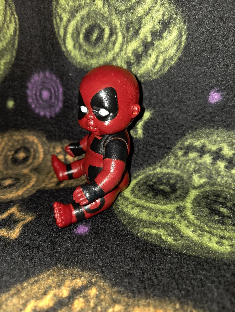 Mini Vinyl Deadpool Baby Styled Doll